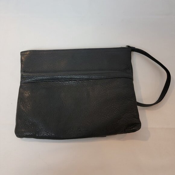 Kenneth Cole New York Leather Wristlet - Sleek and Secure - Picture 4 of 11